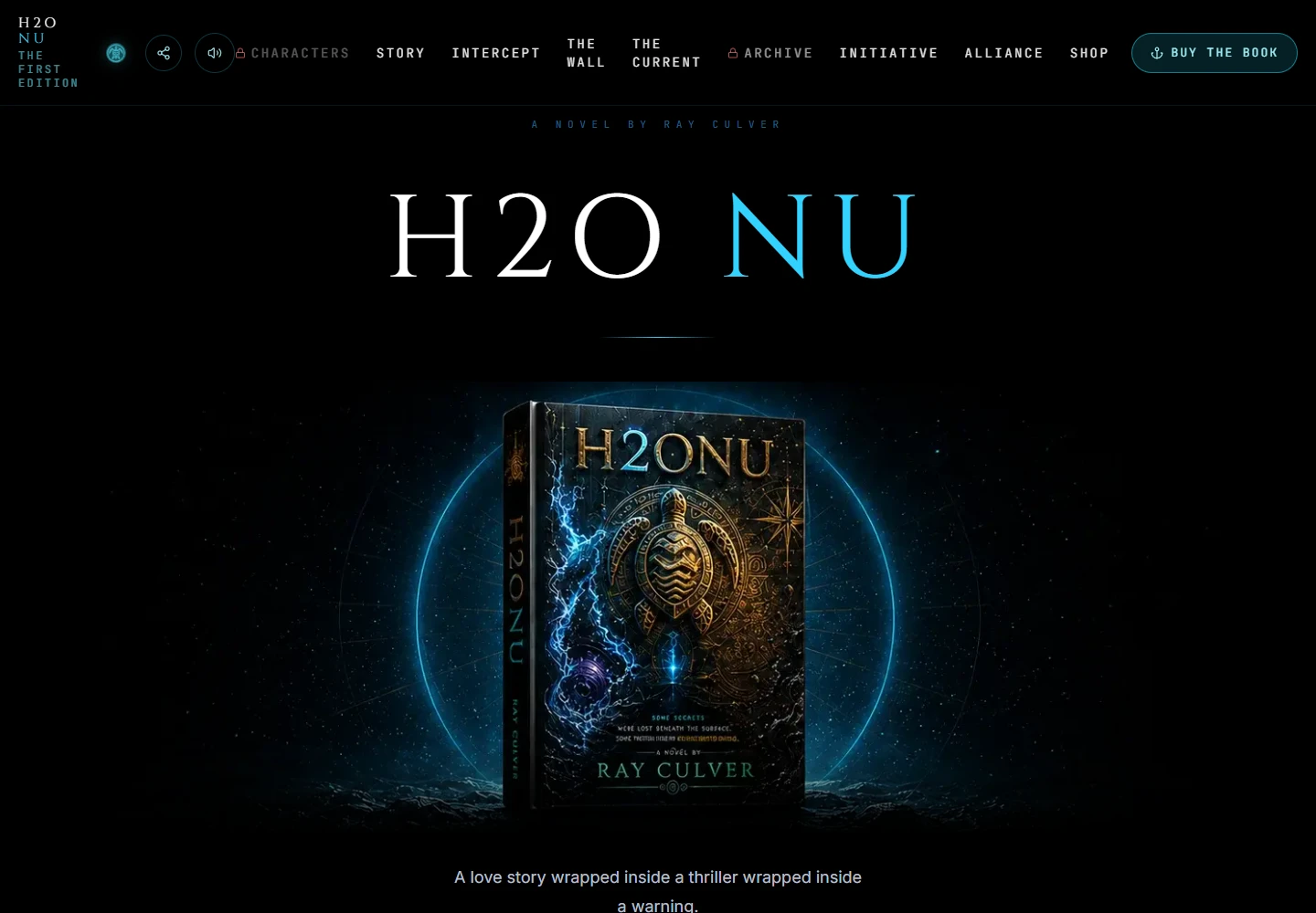 Actual public H2ONU book-page capture